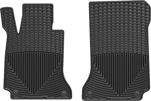 WeatherTech All-Weather Floor Mats for Mercedes C 63 AMG, E-Class, C-Class - 1st Row (W287TN), Tan in Saudi Arabia