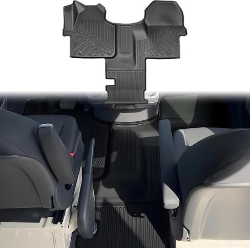 Floor Mats Compatible with Mercedes Benz Sprinter 2500/3500 2019-2025 with 1st Row Bucket Seats Cargo Van TPE Floor Liners Replacement for 2019-2025 Mercedes Benz Sprinter Accessories in Saudi Arabia
