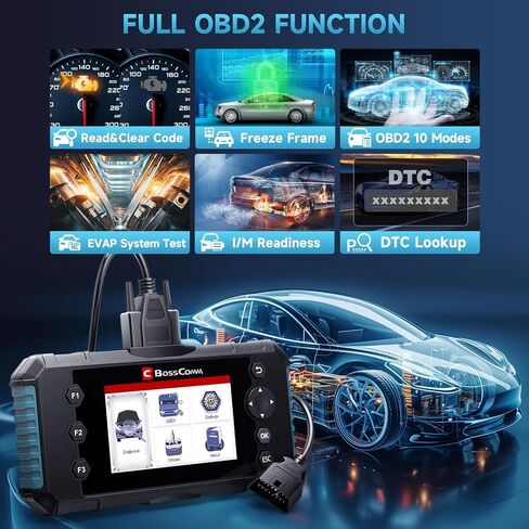 IFIX430 Car Scanner Diagnostic Tool ABS SRS Transmisson, Check Engine Code Reader for Cars and Trucks,OBD2 Scanner with SRS Airbag Car Scanner with Lifetime Wi-Fi Free Update in Saudi Arabia