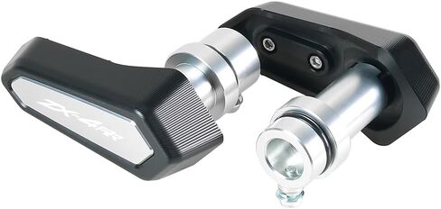 ONE.K.S ملحقات الدراجات النارية وسادة حماية من السقوط لمحرك ZX25R/ZX4R/ZX4RR/ZX4R SE واقي من التصادم الإطاري (شعار ZX4RR (أسود) in Kuwait
