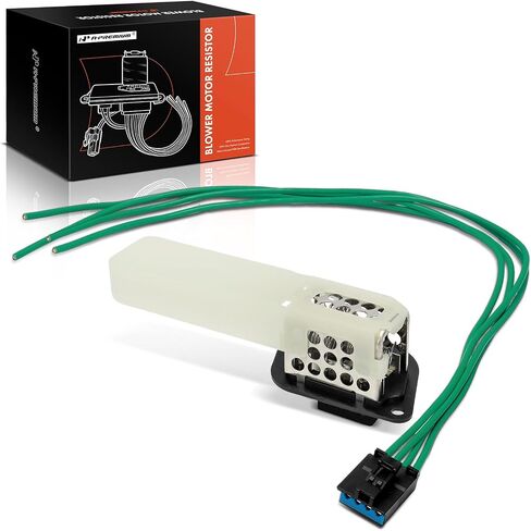A-Premium HVAC Blower Motor Resistor with Wire Harness Kit Compatible with Jeep & Dodge Vehicles - Wrangler 2002-2006, B1500 1995/1997-1998, B2500 B3500 1997-1998, Ram 1500 Van 2500 Van 3500 Van in Saudi Arabia