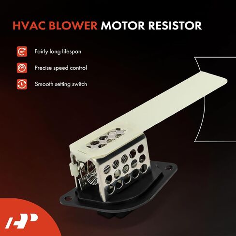A-Premium HVAC Blower Motor Resistor with Wire Harness Kit Compatible with Jeep & Dodge Vehicles - Wrangler 2002-2006, B1500 1995/1997-1998, B2500 B3500 1997-1998, Ram 1500 Van 2500 Van 3500 Van in Saudi Arabia