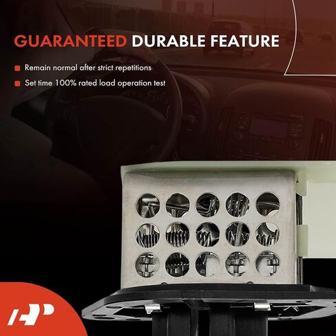 A-Premium HVAC Blower Motor Resistor with Wire Harness Kit Compatible with Jeep & Dodge Vehicles - Wrangler 2002-2006, B1500 1995/1997-1998, B2500 B3500 1997-1998, Ram 1500 Van 2500 Van 3500 Van in Saudi Arabia