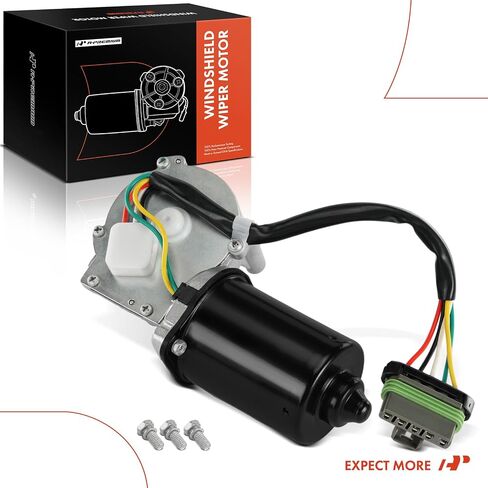 A-Premium Front Windshield Wiper Motor Compatible with Freightliner Cascadia 2008-2017, Century Class 2000-2006, Columbia, Coronado & International Harvester Durastar, LoneStar, ProStar, WorkStar 7600 in Saudi Arabia