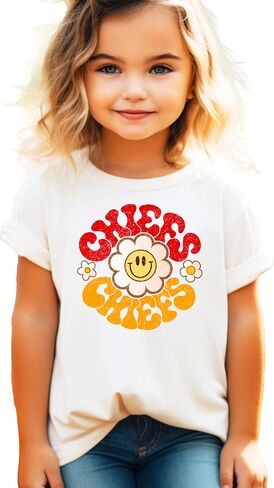 قميص Groovy Daisy School Spirit لملابس يوم اللعبة للرؤساء للبالغين والأطفال in Kuwait