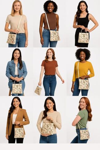 حقيبة كروس هندية عرقية للنساء | مصنوع يدويًا، مطرز، مثالي لحفلات الزفاف والمناسبات الخاصة in Kuwait