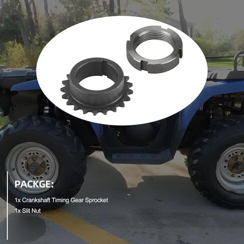 3084882 Crankshaft Timing Gear Sprocket & Slit Nut for Polaris Sportsman Ranger Magnum Scrambler Hawkeye Xplorer ATP Big Boss 335 400 425 450 500 in Saudi Arabia