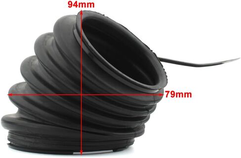 GZYF ذراع التعليق الخلفي المتأرجح التمهيد الجراب 33177685599 لسيارات BMW R1200GS R1200R R1200RT R900RT مطاط أسود in Saudi Arabia
