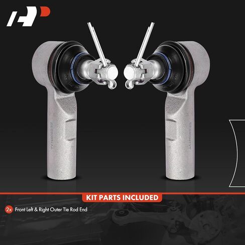 A-Premium 2 x Front Outer Tie Rod Ends Compatible with Toyota Tacoma 2005-2015, RWD in Saudi Arabia