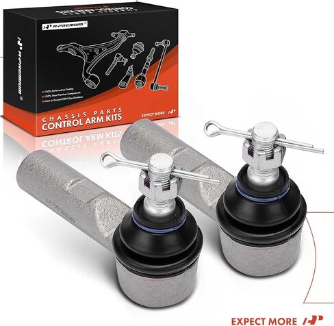 A-Premium 2 x Front Outer Tie Rod Ends Compatible with Toyota Tacoma 2005-2015, RWD in Saudi Arabia