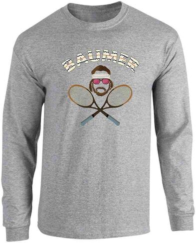 تي شيرت Pop Threads Baumer Richie Tenebaum Tennis Retro Vintage Graphic للرجال in Saudi Arabia