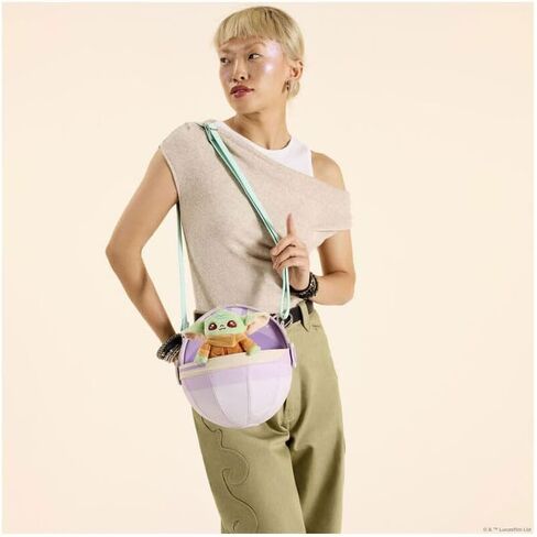 Loungefly Star Wars Grogu Figural Crossbody Bag in Saudi Arabia