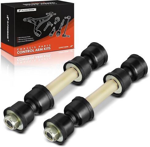 A-Premium 2 x Front Sway Bar Links Stabilizer Bar Links, Compatible with Dodge Ram 1500 2500 3500 Van, Dakota, B100, B1500, B200, B2500, B3500, CB300 & Ford Mustang & Toyota & Plymouth & Mercury & AMC in Saudi Arabia