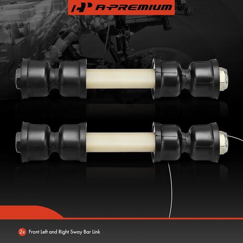 A-Premium 2 x Front Sway Bar Links Stabilizer Bar Links, Compatible with Dodge Ram 1500 2500 3500 Van, Dakota, B100, B1500, B200, B2500, B3500, CB300 & Ford Mustang & Toyota & Plymouth & Mercury & AMC in Saudi Arabia