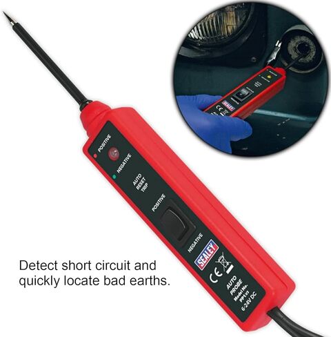 6-24V Power Circuit Tester,KIMISS Electrical Circuit Tester Detector ABS Auto Diagnostic Tool with 14.8ft Cable in Saudi Arabia