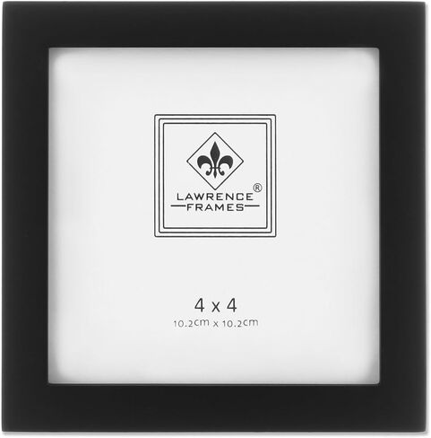 Lawrence Frames 4x4 Walnut Wood Gallery Collection Picture Frame in Saudi Arabia