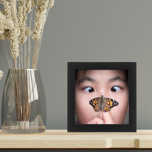 Lawrence Frames 4x4 Walnut Wood Gallery Collection Picture Frame in Saudi Arabia