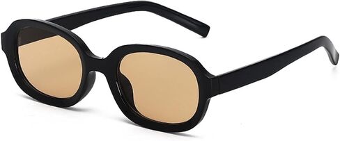 XINXIN Oval Frame Small Frame Sunglasses for Men and Women (Color : B, Size : Medium) in Kuwait