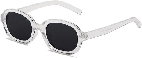XINXIN Oval Frame Small Frame Sunglasses for Men and Women (Color : B, Size : Medium) in Kuwait