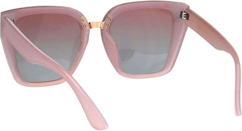 PASTL Womens Designer Style Sunglasses Oversized Trapezoid Frame UV 400 in Kuwait