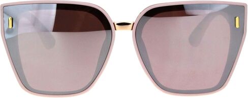 PASTL Womens Designer Style Sunglasses Oversized Trapezoid Frame UV 400 in Kuwait