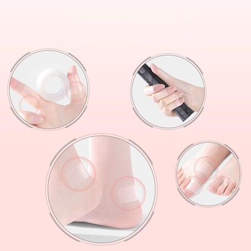 Transparent Invisible Anti-Friction Shoe Insert, High Heels Heel, Shoes Toe Anti-Wear, Heel Wear Foot Sticker（ 1 roll can be Used About 200 Times） in Saudi Arabia