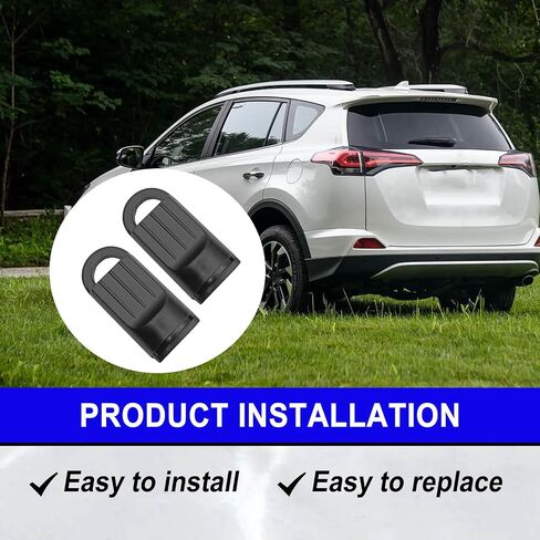 قطعتان من مشابك المفاتيح المتقاطعة على السقف، متوافقة مع Toyota RAV4 2013 2014 2015 2016 2017 2018 2019 2020 2021 2022، استبدل OE #PT278-42151-AD، PT27842151AD in Saudi Arabia