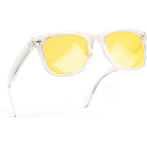 FancyPink Night Driving Glasses for Women Trendy Yellow Anti Glare Lens for Nighttime Polarized Night Vision Glasses in Saudi Arabia