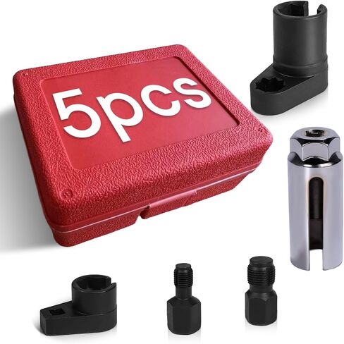 O2 Sensor Socket, 1/2 Inch Drive by 7/8 Inch Oxygen Sensor Socket, Automotive Oxygen Sensor Removal Tool with Side Wire Gate in Kuwait