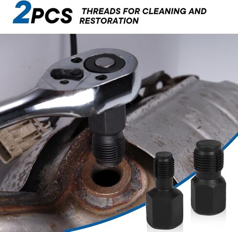 O2 Sensor Socket, 1/2 Inch Drive by 7/8 Inch Oxygen Sensor Socket, Automotive Oxygen Sensor Removal Tool with Side Wire Gate in Kuwait