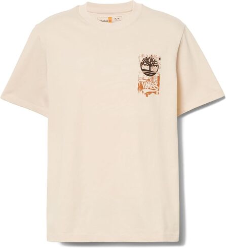 Timberland Men's Brand Carrier Slogan Back Graphic T-Shirt in Saudi Arabia
