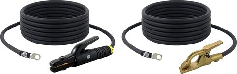 200 Amp Welding Leads Assembly Set - Terminal Lug Connector - #2 AWG Cable (25 FEET Each Lead) in Kuwait