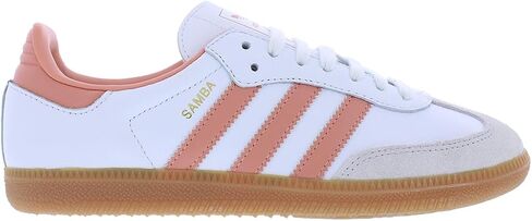 adidas Samba Og Womens Shoes Size 10.5, Color: Cloud White/Wonder Clay/Crystal White-White in Saudi Arabia