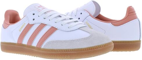 adidas Samba Og Womens Shoes Size 10.5, Color: Cloud White/Wonder Clay/Crystal White-White in Saudi Arabia