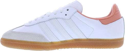 adidas Samba Og Womens Shoes Size 10.5, Color: Cloud White/Wonder Clay/Crystal White-White in Saudi Arabia