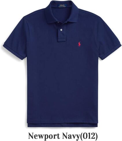 Polo Ralph Lauren Mens Polo Mesh Classic Fit Short Sleeve (M, Navy Blue),Polo Navy Blue,Medium in Saudi Arabia
