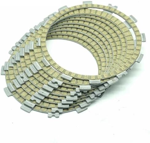 مجموعة قابض لوحة الاحتكاك للدراجات النارية S&uzuki GSXR600 GSXR 600 2008-2022 -M2 لـ GSXR750 GSXR 750 2006-2023 K6-M3 مجموعة لوحة قرص الاحتكاك من الألياف 9 قطع in Saudi Arabia