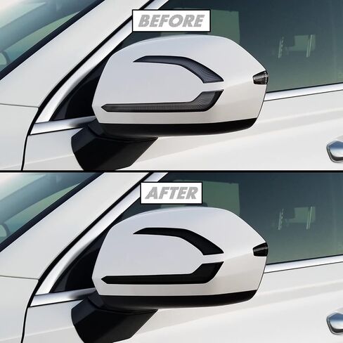SlickMod PreCut Vinyl Smoke Tint for 2020-2022 Hyundai Palisade Side Mirror (3. Mirror Turn Signal, 35% Light Smoke) in Saudi Arabia