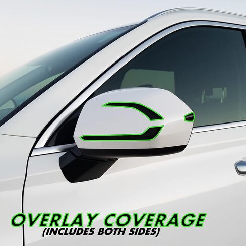 SlickMod PreCut Vinyl Smoke Tint for 2020-2022 Hyundai Palisade Side Mirror (3. Mirror Turn Signal, 35% Light Smoke) in Saudi Arabia