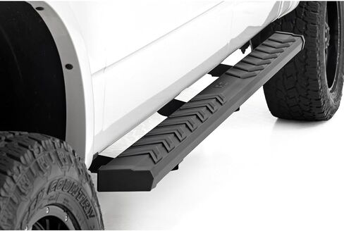 Rough Country BA2 Running Boards for Ford F-150 (2009-2024) - Wide 5" Non-Slip Side Steps in Saudi Arabia