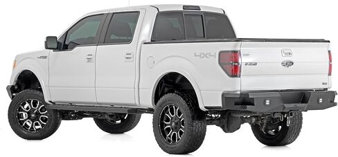 Rough Country BA2 Running Boards for Ford F-150 (2009-2024) - Wide 5" Non-Slip Side Steps in Saudi Arabia