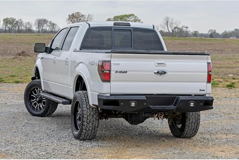 Rough Country BA2 Running Boards for Ford F-150 (2009-2024) - Wide 5" Non-Slip Side Steps in Saudi Arabia