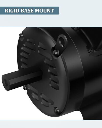 محرك ضاغط الهواء، محرك كهربائي 3 حصان 1750 دورة في الدقيقة، محرك أحادي الطور، إطار 184T، 208 فولت-230 فولت، ODP 60 هرتز in Kuwait