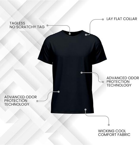 Mens Crew Neck Short Sleeve T-Shirts Cotton Breathable Summer Tees S-2XL in Saudi Arabia
