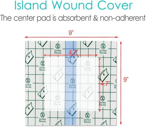 Waterproof Stoma Shower Cover Ostomy Bag Protector Shield Bandage Dressing for Colostomy Pouch Supply Bath Guard in Kuwait