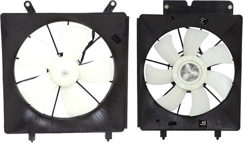Garage-Pro Radiator Cooling Fan and A/C Condenser Cooling Fan Set of 2 Compatible with 2002-2006 Honda CR-V & 2003-2006 Element Driver and Passenger Side in Saudi Arabia
