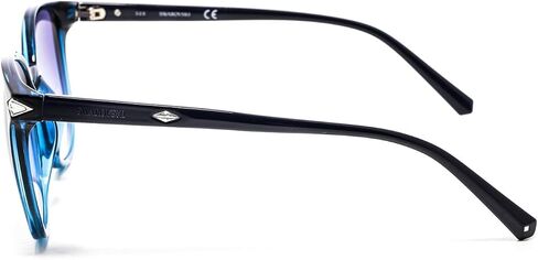 SK0191-90W SUNGLASSES - POLARIZED FASHION SUN GLASSES SWAROVSKI AZUL/AZUL WOMAN SK0191-90W in Saudi Arabia