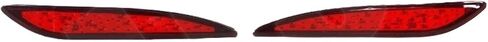 Pair Car Led Rear Bumper Reflector Tail Light Taillight Braking Daytime Running Light, Compatible For Hyundai Elantra 2012 2013 Signal Light in Saudi Arabia