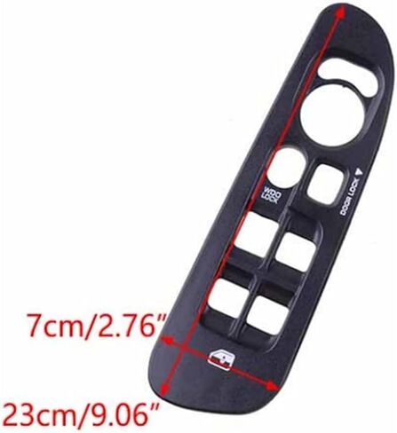 5HZ71XDVAE الجبهة دافع الباب نافذة الطاقة لوحة التحكم الحافة صالح ل دودج ل Ram 1500 2500 3500 شاحنة 2002-2010 5HZ71XDVAD in Saudi Arabia