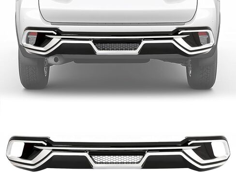 ناشر المصد الخلفي من KUAFU متوافق مع 2017-2019 Toyota Highlander Hybrid LE Limited SE XLE Sport Utility شفة مصد سفلية in Saudi Arabia